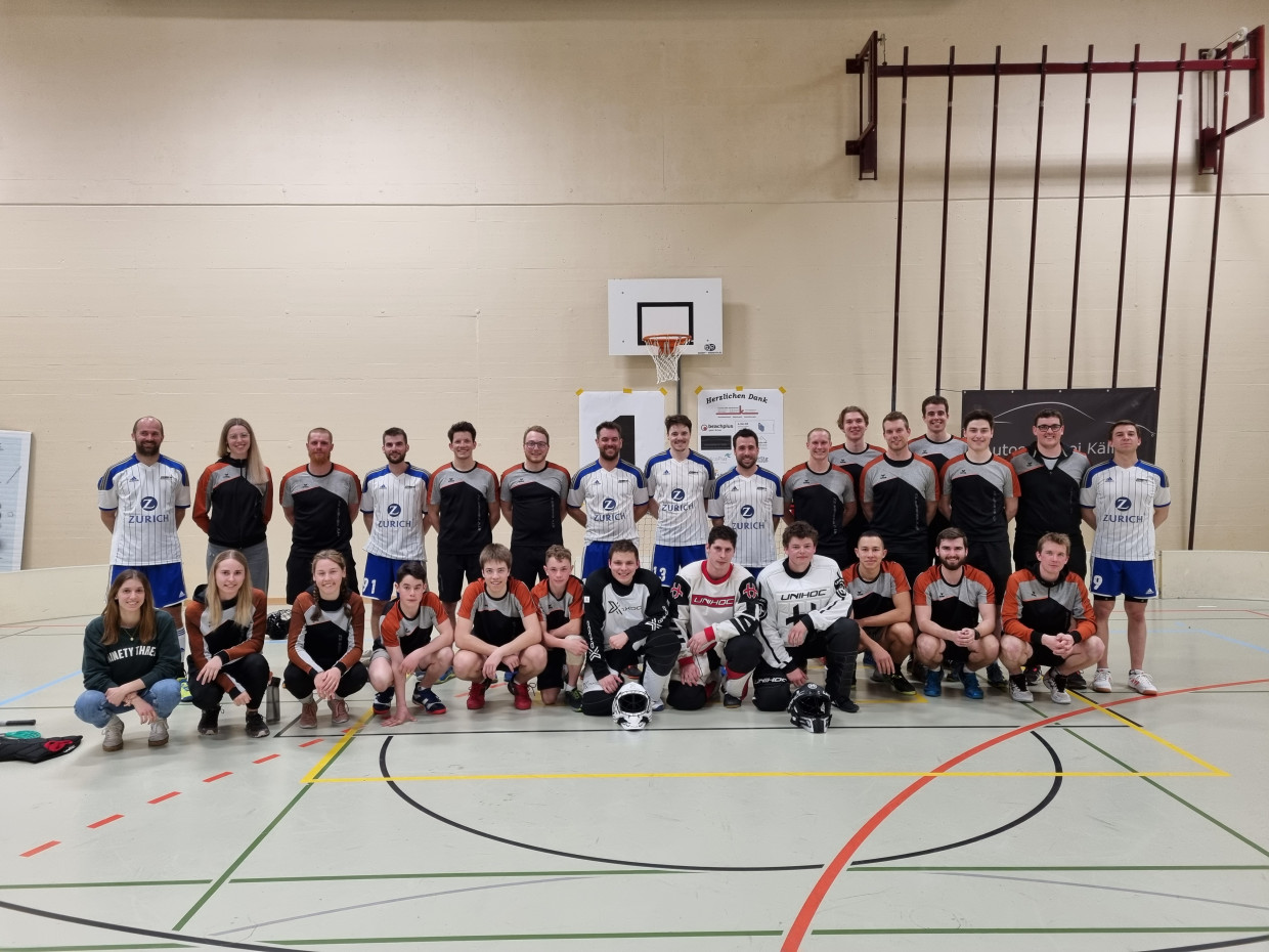 Endlich wieder Unihockey gespielt- dies sehr erfolgreich